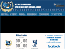 Tablet Screenshot of mesticofutsal.com.br